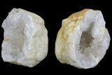 Large, Quartz Geode - Morocco - Both Halves #104339-1